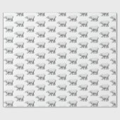 Papier Cadeau Bowdoin College Ours polaires (Plat)