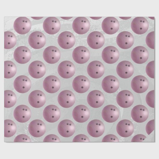 Papier Cadeau Bowling (Plat)