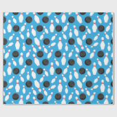 Papier Cadeau Bowling (Plat)