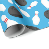 Papier Cadeau Bowling (Coin rond)