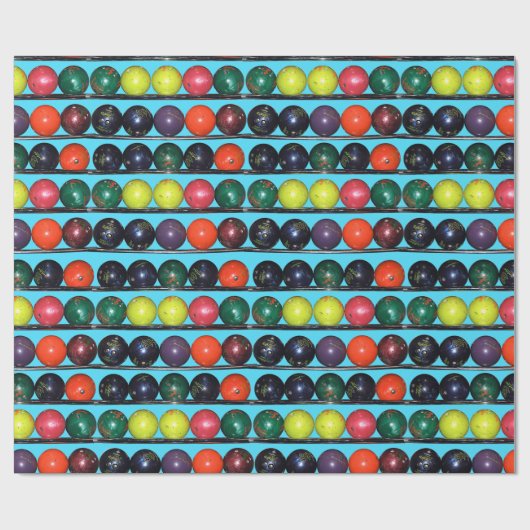 Papier Cadeau Bowling Blitz (Plat)