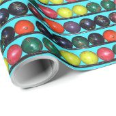 Papier Cadeau Bowling Blitz (Coin rond)