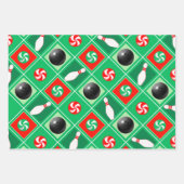 Papier cadeau Bowling Vacances (Devant 2)