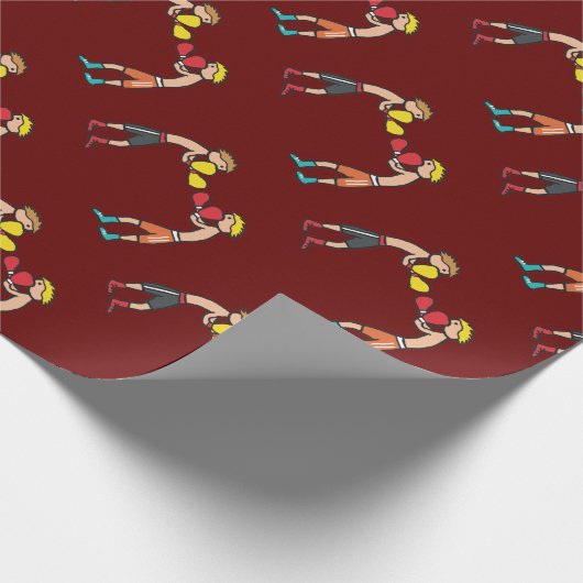 Papier Cadeau Boxe (Coin)