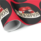 PAPIER CADEAU BOXE (Coin rond)