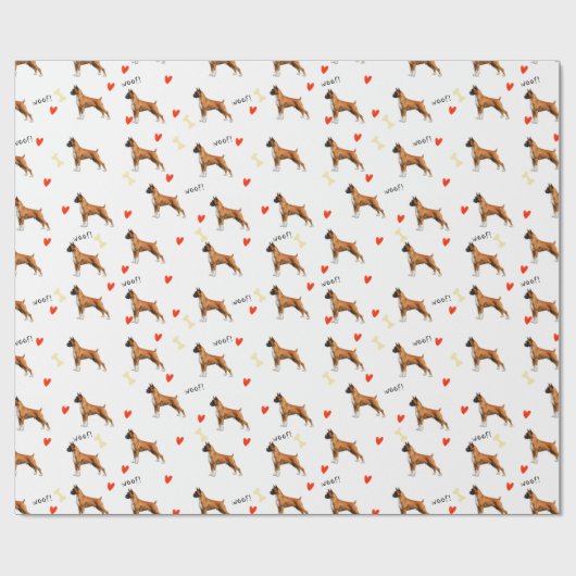 Papier Cadeau Boxer (Plat)