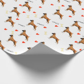Papier Cadeau Boxeur (Coin)