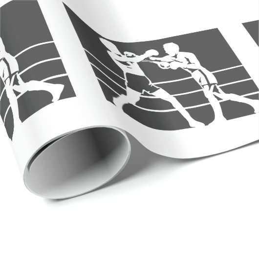 Papier Cadeau Boxeurs (Coin rond)