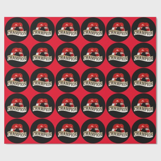 PAPIER CADEAU BOXING (Plat)