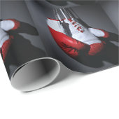 Papier Cadeau Boxing gloves (Coin rond)