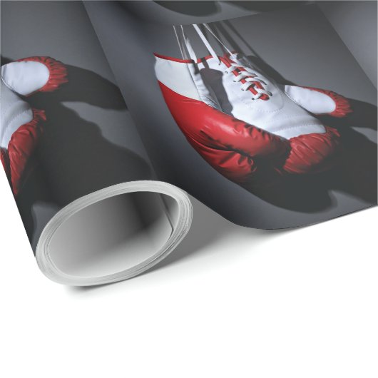 Papier Cadeau Boxing gloves (Coin rond)