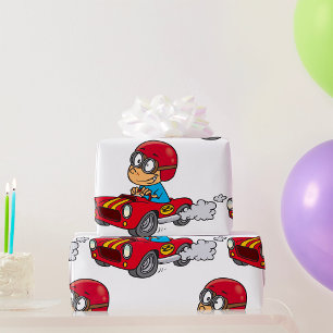 Papier Cadeau Boy Racer