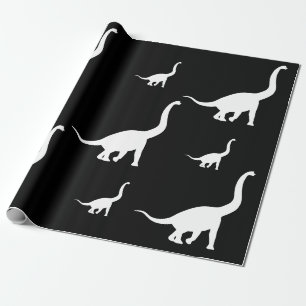 Papier Cadeau Brachiosaurus Motif de dinosaure