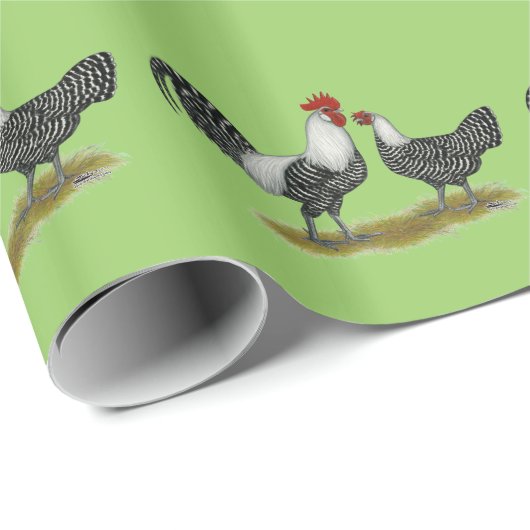 Papier Cadeau Brakel Chickens (Coin rond)