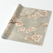 Branche de Sakura Fleur de Cerisier Vintage