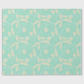 Papier Cadeau Branche d'olive (Plat)