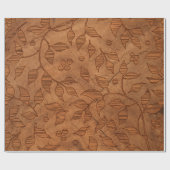 Papier Cadeau Branches Brown (Plat)