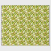 Papier Cadeau Branches de poires et Motif de poires (Plat)