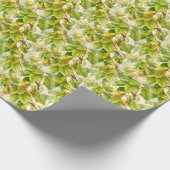 Papier Cadeau Branches de poires et Motif de poires (Coin)