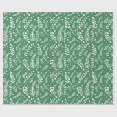 Papier Cadeau Branches d'hiver | Fêtes (Plat)