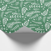 Papier Cadeau Branches d'hiver | Vacances (Coin)