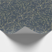 Papier Cadeau Branches dorées (Coin)