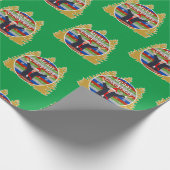 Papier Cadeau Brandon Noël Trump Snowflake Holiday (Coin)