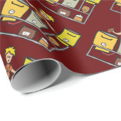 Papier Cadeau Brassage domestique (Coin rond)