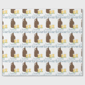 Papier Cadeau Brasseur domestique (Plat)