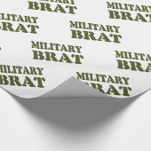 PAPIER CADEAU BRAT MILITAIRE (Coin)