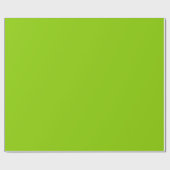 Papier Cadeau Brat vert uni (Plat)
