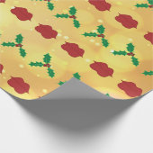 Papier Cadeau Bratz Lips & Guiirlande de Noël (Coin)