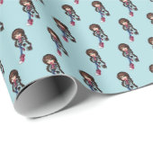 Papier Cadeau Bratz Wrapping Paper (Coin rond)