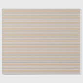 Papier Cadeau Brayures beiges (Plat)
