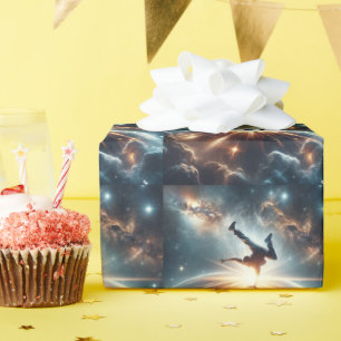 Papier Cadeau Breakdancer en action, Ai, Action dans la Galaxie