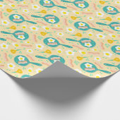 Papier Cadeau Breakfast Pattern (Coin)