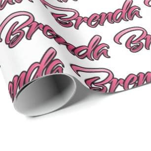 Papier Cadeau Brenda faded pink