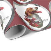 Papier Cadeau Bretagne Espagne Noël (Coin rond)