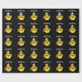 Papier Cadeau Brew-nana Funny Banana Pun Dark BG (Plat)