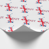PAPIER CADEAU BREXIT UNION JACK (Coin)