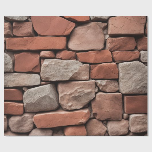 Papier Cadeau Brick (Plat)