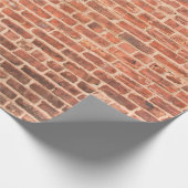 Papier Cadeau Brick Wall with Dark Gradient at Bottombrick,wall, (Coin)