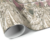 Papier Cadeau Brides victoriennes (Coin rond)