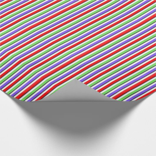 Papier Cadeau Bright Candy Stripe (Coin)