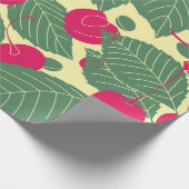 Papier Cadeau Bright color summer pattern with cherries. Illustr (Coin)
