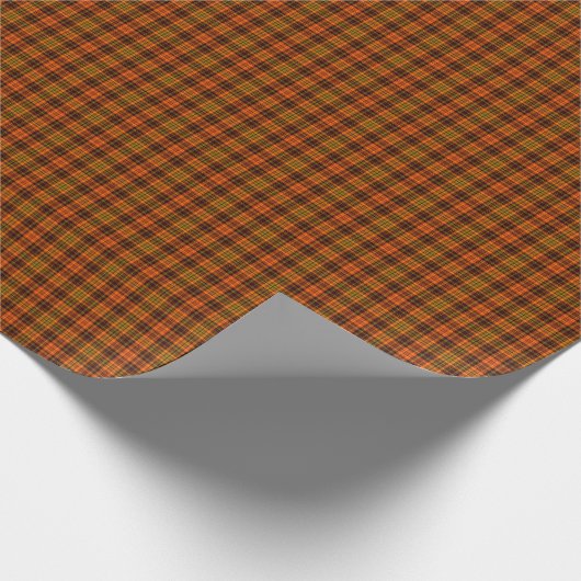 Papier Cadeau Bright Fall Plaid (Coin)