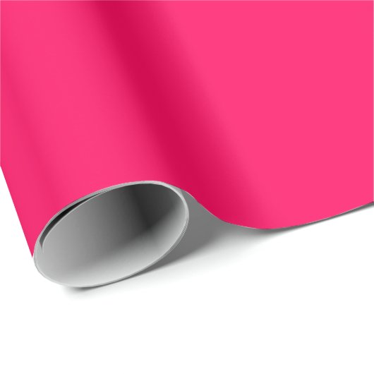 Papier Cadeau Bright Hot Pink To Match Our Hot Pink Sets (Coin rond)