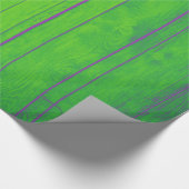 Papier Cadeau Bright Mint Green Bamboo Wood Emerald Meadow (Coin)