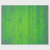 Papier Cadeau Bright Mint Green Bamboo Wood Emerald Meadow (Plat)