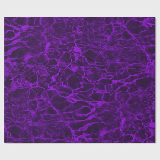 Papier Cadeau Bright Neon Purple Flaming Water (Plat)